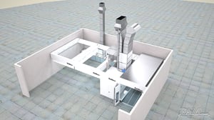 Lakkboks og lakkeringskabin for skade og lakk - Paintbox Pro