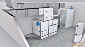 Lakkboks og lakkeringskabin for skade og lakk - Paintbox Pro (1)