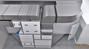 Lakkboks og lakkeringskabin for skade og lakk - Paintbox Pro (2)