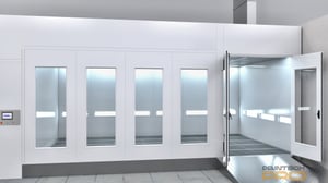 Lakkboks og lakkeringskabin for skade og lakk - Paintbox Pro (7)